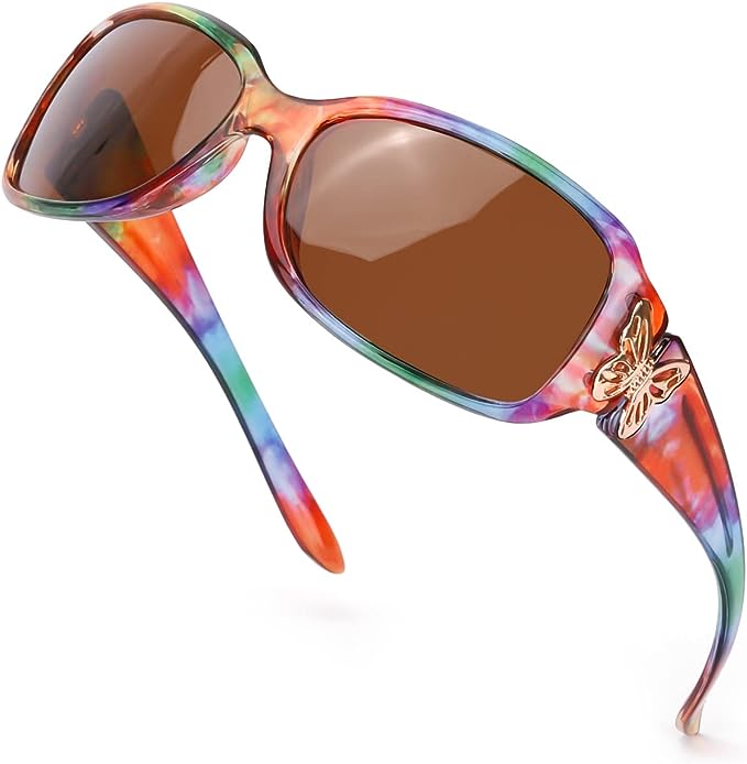 Experience Rainbow Elegance with Sunglasses: Your Ultimate Accessory for Chic Style and UV Protection!